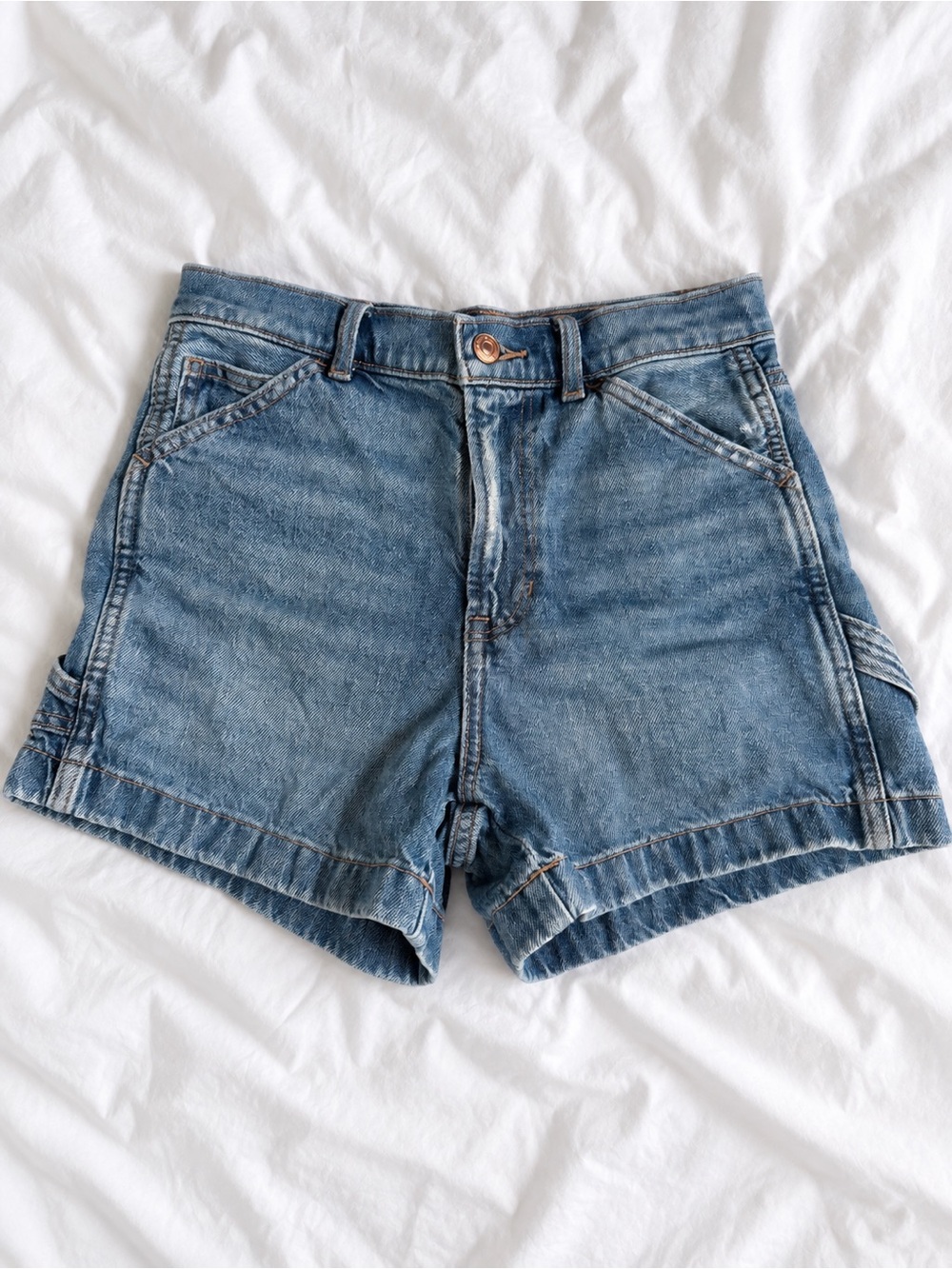 American Eagle Outfitters Medium Blue Denim Shorts